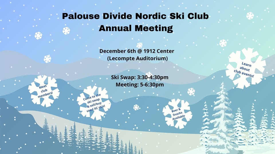 Ski Swap and Annual Member Meeting
